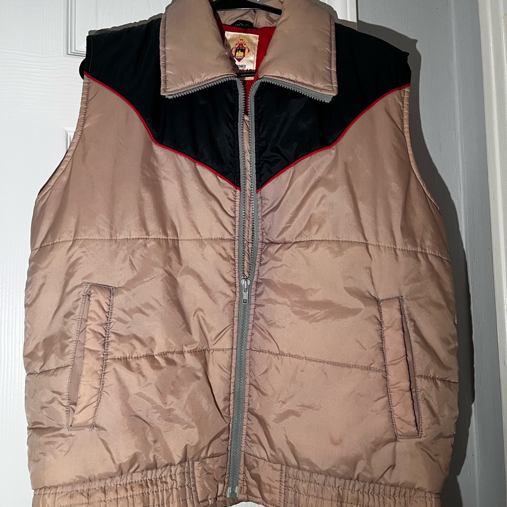Fashioned Sportwear Black and Cream Jacket